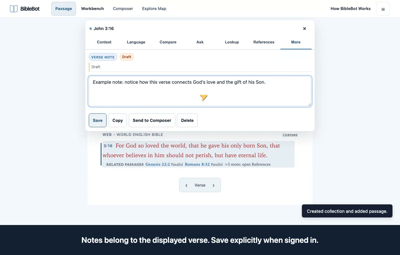 Preview: keep notes, bookmarks, and collections
