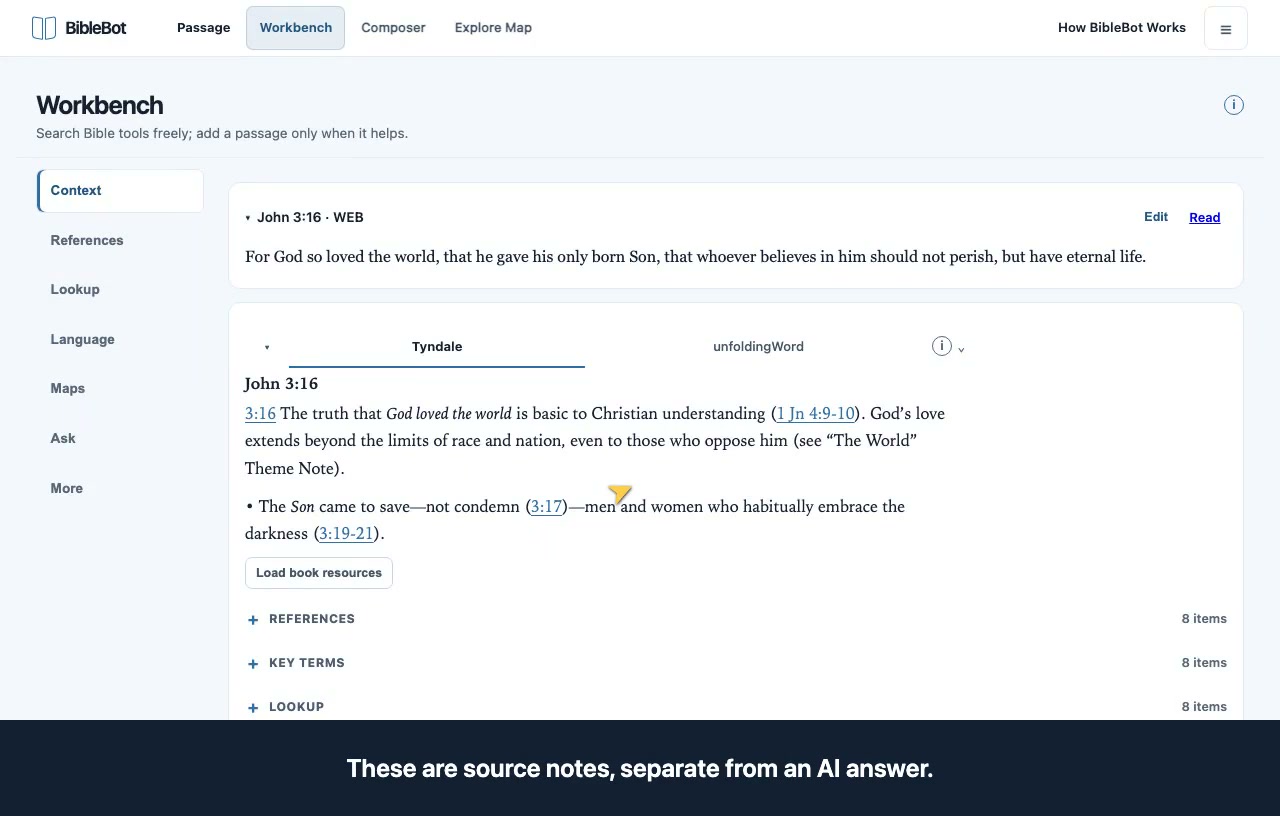 Preview: read a named context source